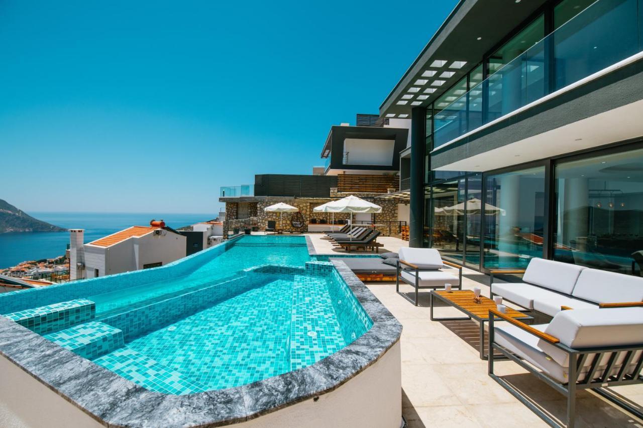 Villa Unlimited 2 Luxury 6 Bedroom Villa Kaş Exterior foto