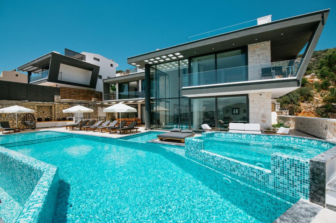 Villa Unlimited 2 Luxury 6 Bedroom Villa Kaş Exterior foto